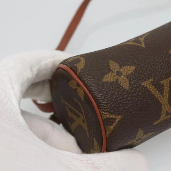 LOUIS VUITTON Monogram Papillon Pouch LV Auth - Picture 6 of 15